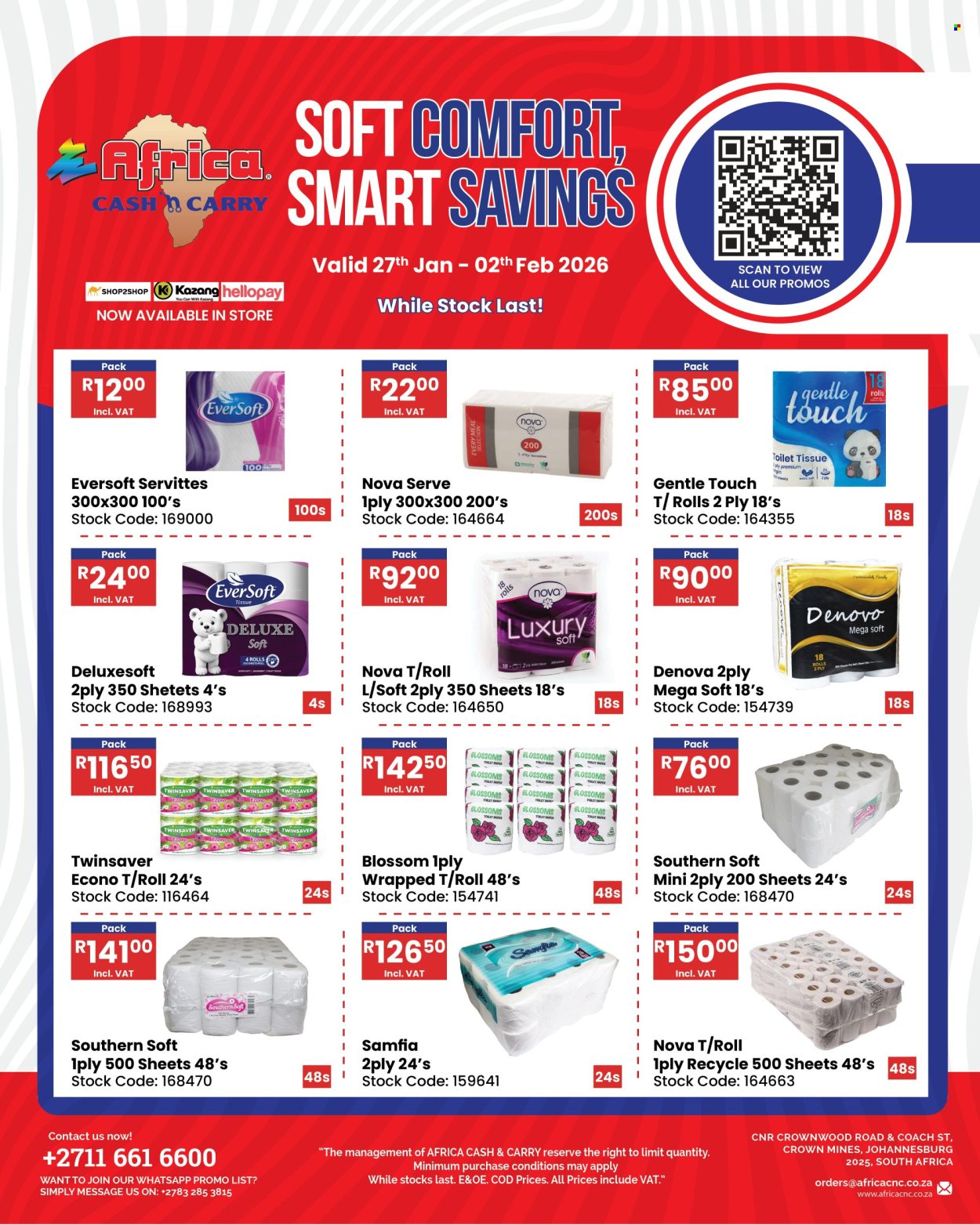 Africa Cash & Carry specials - 27/01/2026 - 02/02/2026. Page 1