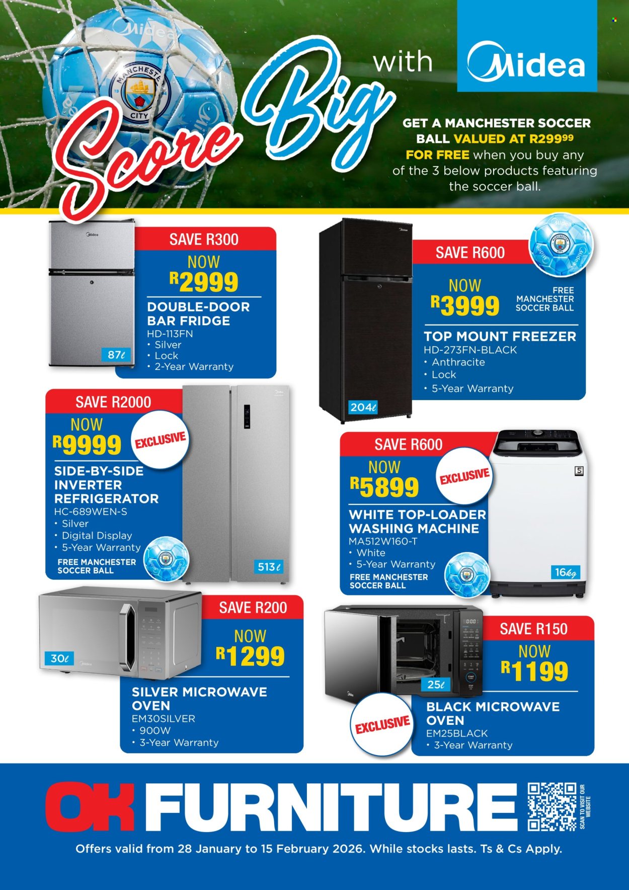 OK Furniture specials - 28/01/2026 - 15/02/2026. Page 1