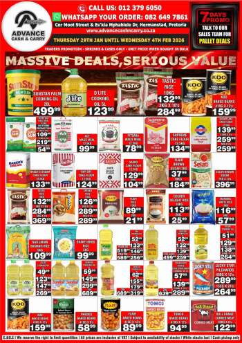 Advance Cash & Carry catalogue  - 29/01/2026 - 04/02/2026.