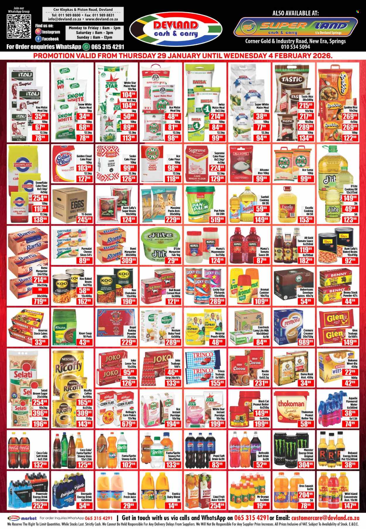 Devland specials - 29/01/2026 - 04/02/2026. Page 1