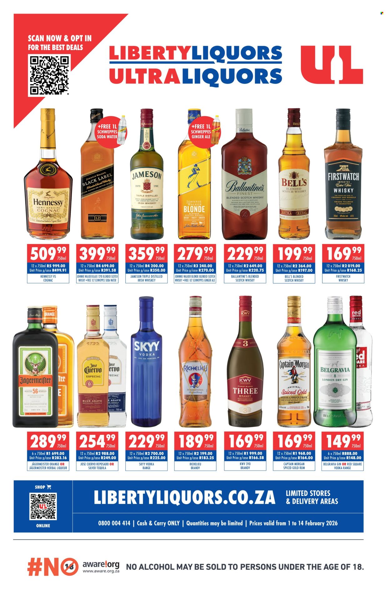 Liberty Liquors specials - 01/02/2026 - 14/02/2026. Page 1