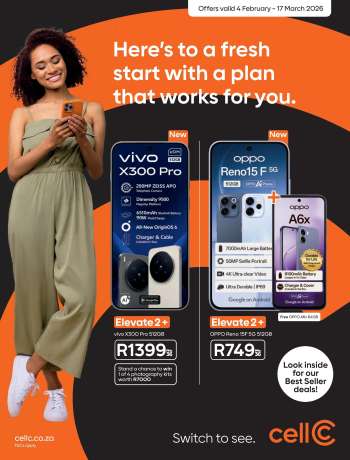 Cell C catalogue  - 04/02/2026 - 17/03/2026.