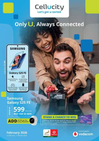 Cellucity catalogue  - 06/02/2026 - 05/03/2026.