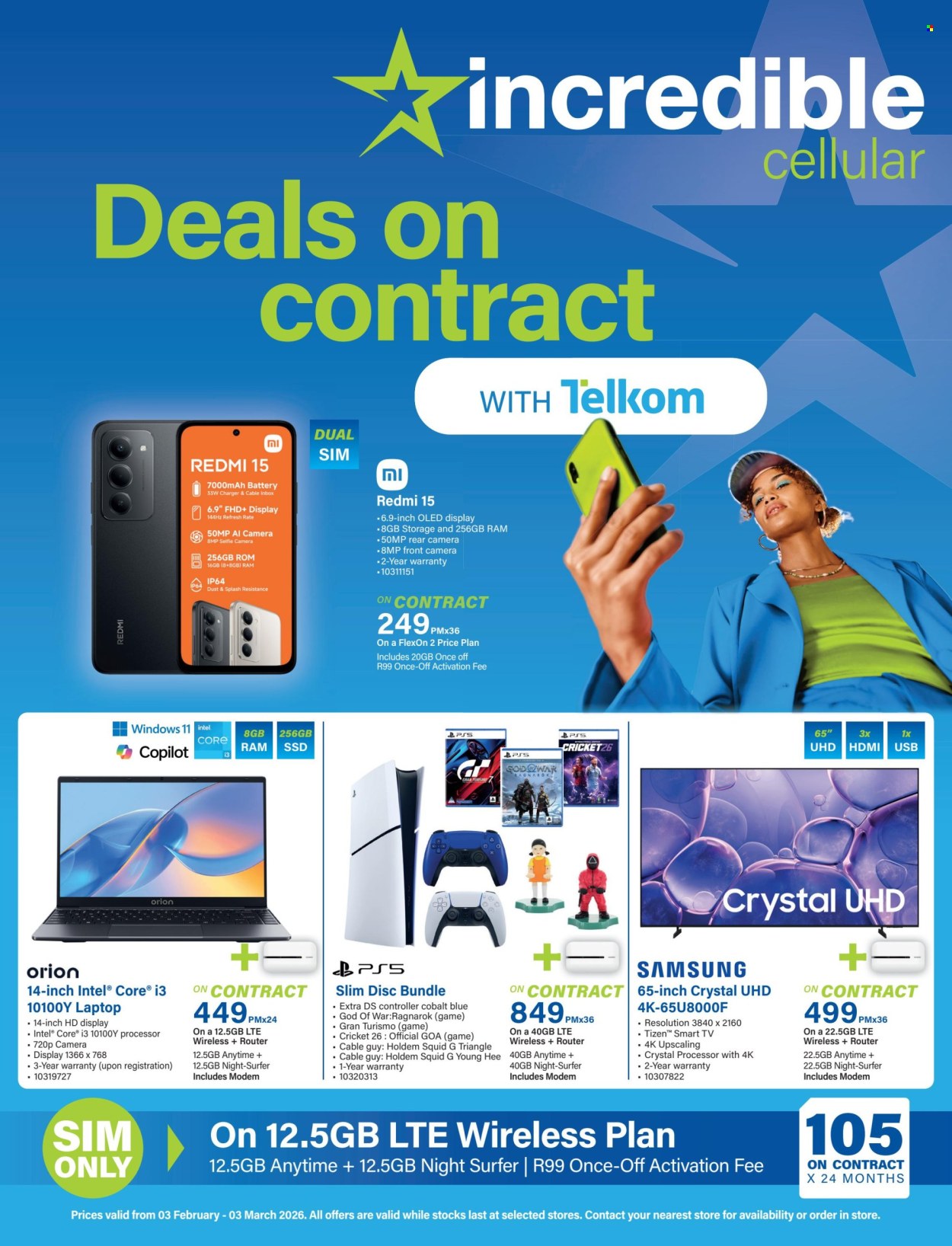 Incredible Connection specials - 03/02/2026 - 03/03/2026. Page 1