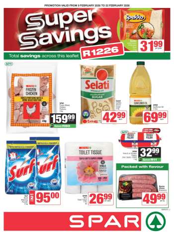 SPAR catalogue  - 09/02/2026 - 22/02/2026.
