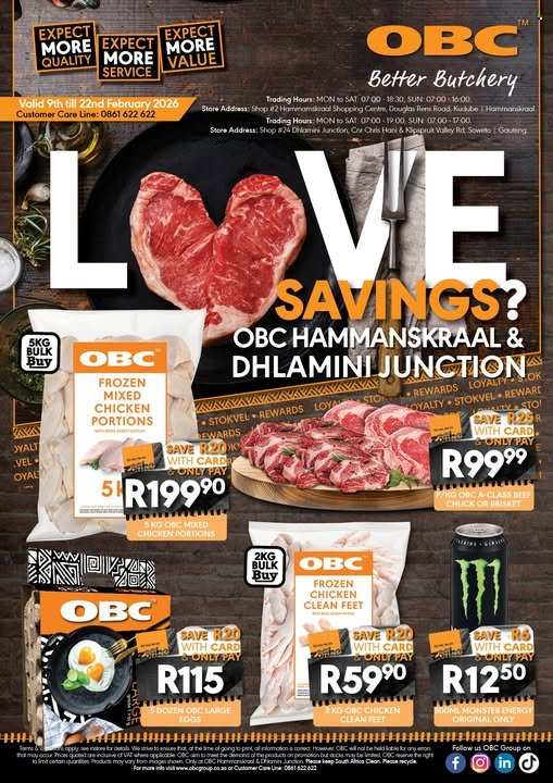 OBC specials - 09/02/2026 - 22/02/2026. Page 1