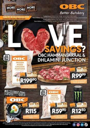 OBC catalogue  - 09/02/2026 - 22/02/2026.
