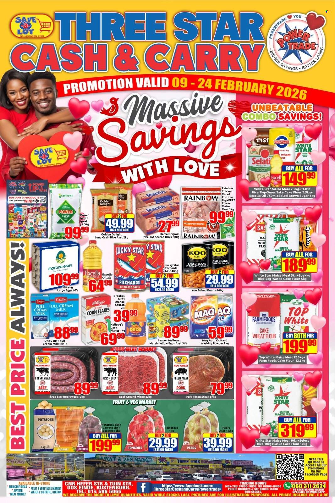 Three Star Cash and Carry specials - 09/02/2026 - 24/02/2026. Page 1