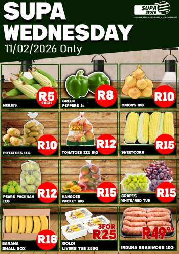 Supa Store catalogue  - 11/02/2026 - 11/02/2026.