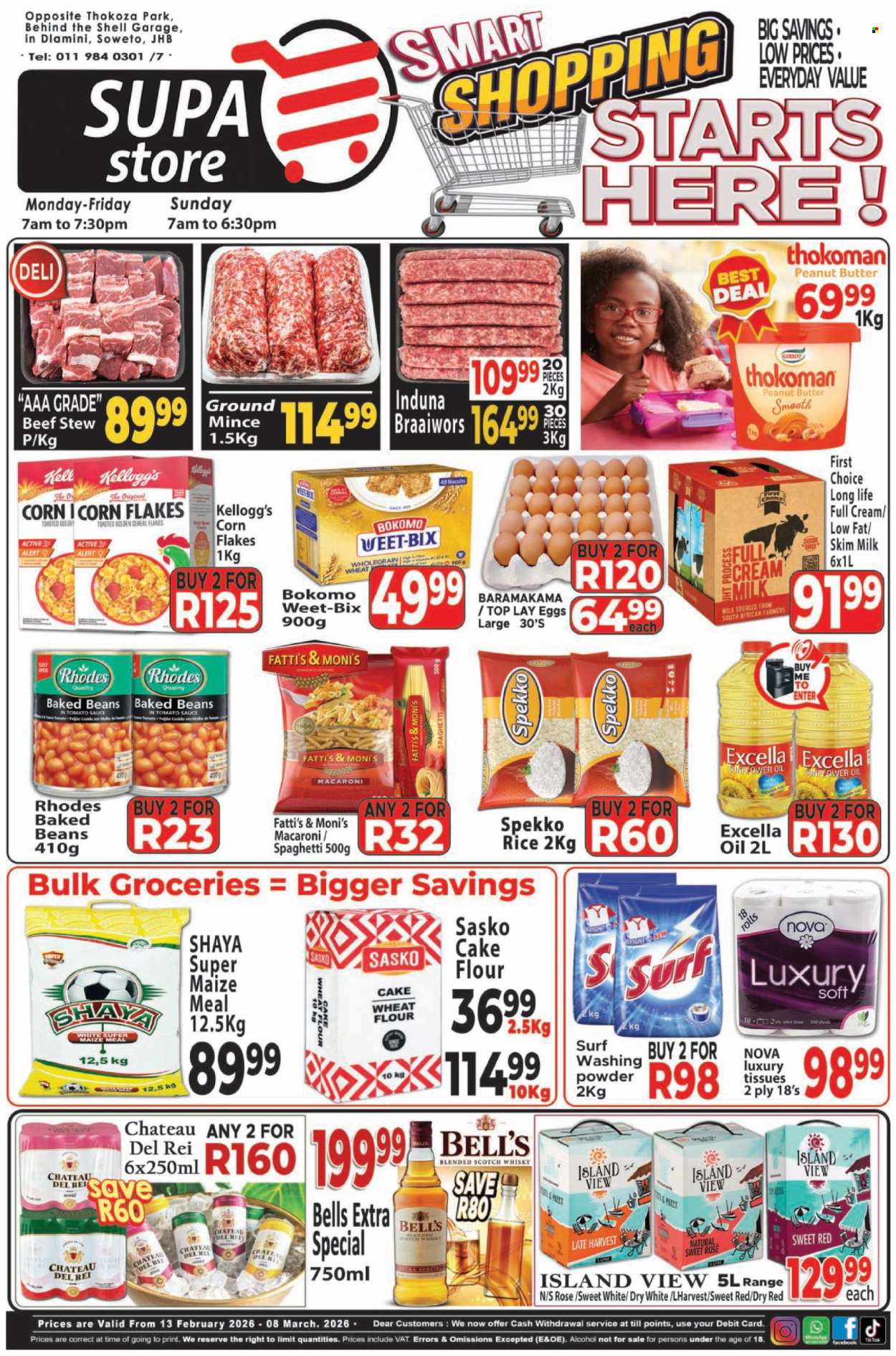 Supa Store specials - 13/02/2026 - 08/03/2026. Page 1