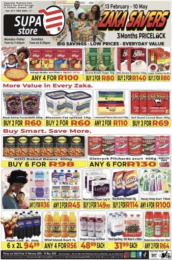 Supa Store catalogue  - 13/02/2026 - 10/05/2026.