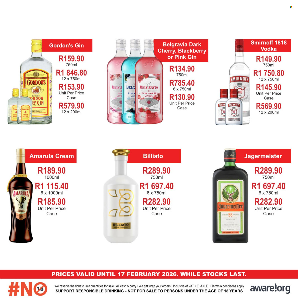 Johnny's Liquor Hypermarket specials - 15/02/2026 - 17/02/2026. Page 1