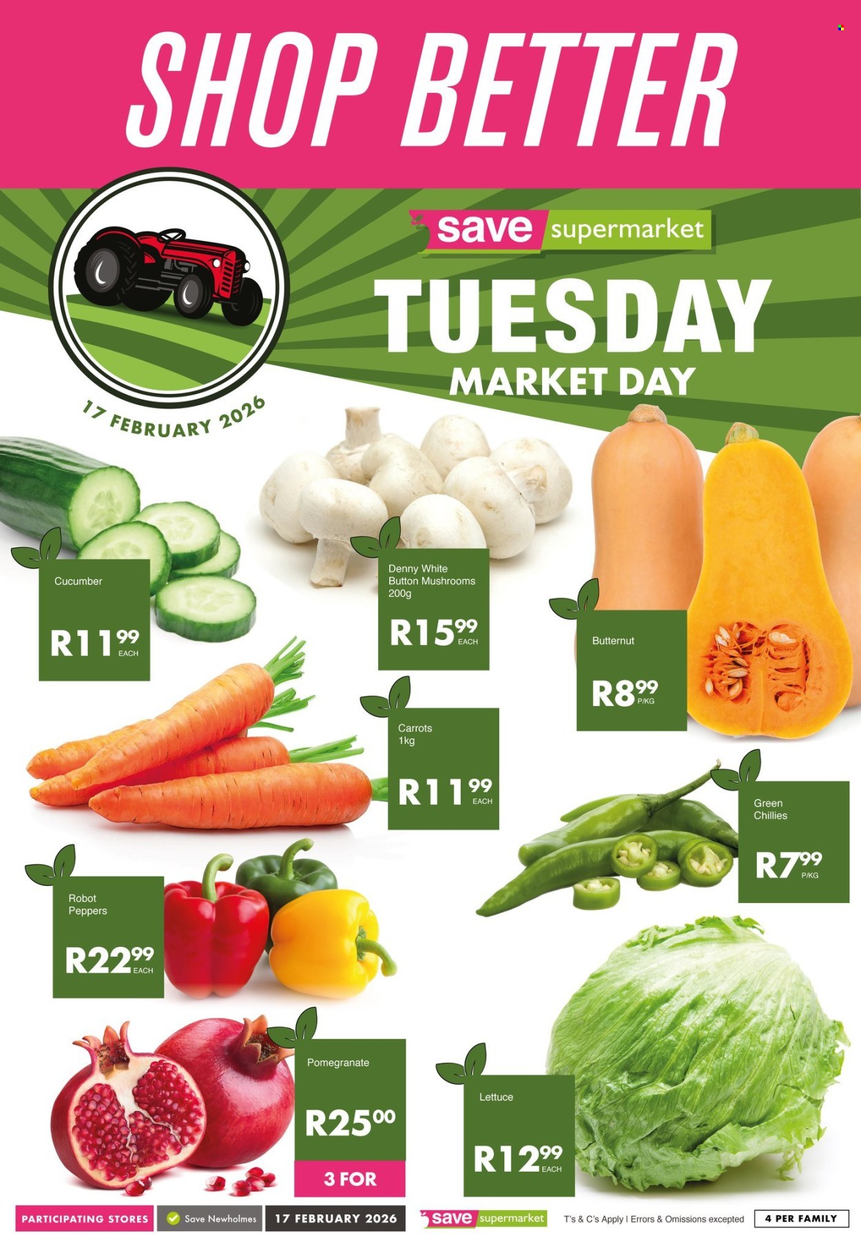 Save supermarket specials - 17/02/2026 - 17/02/2026. Page 1
