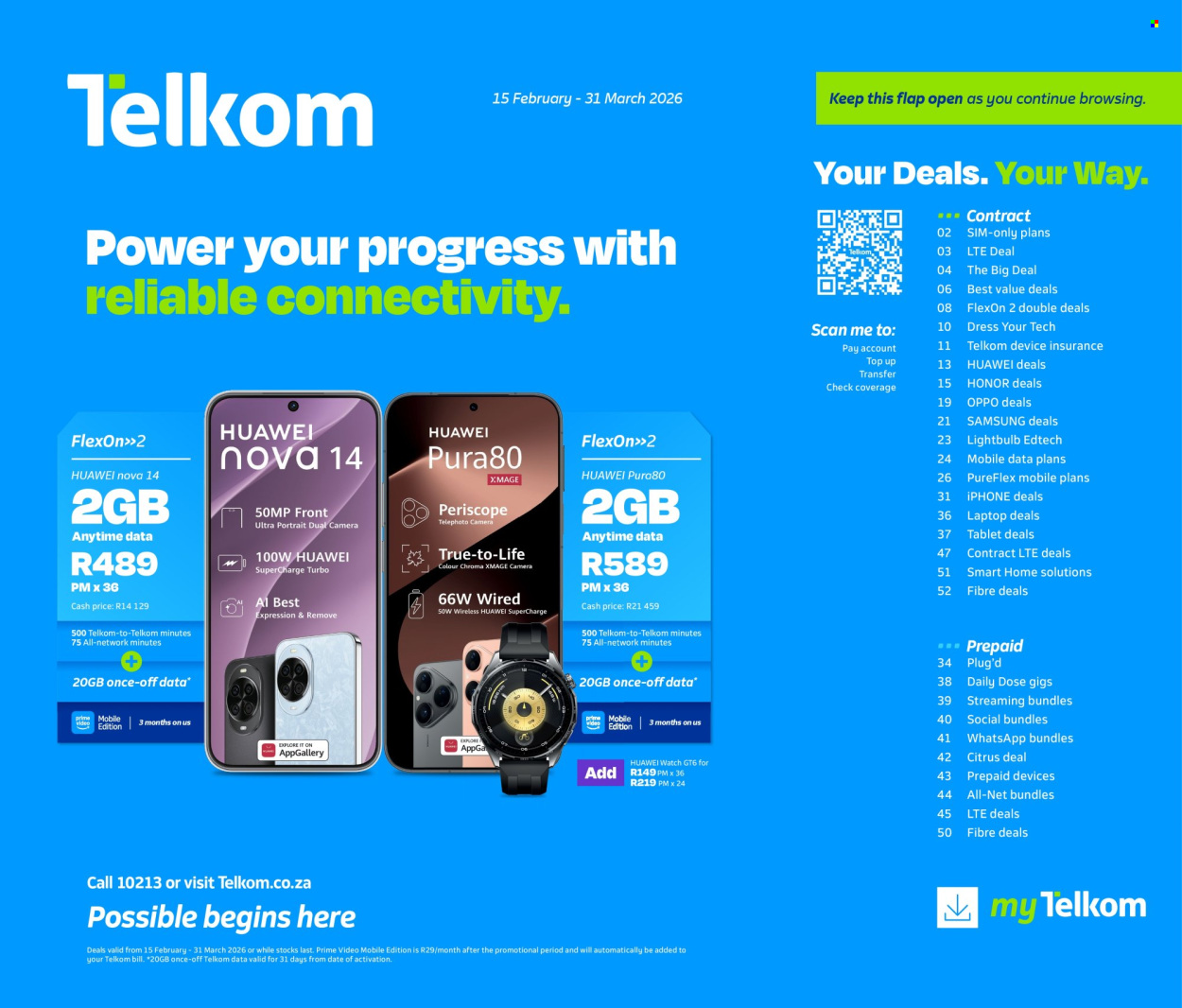 Telkom specials - 15/02/2026 - 31/03/2026. Page 1