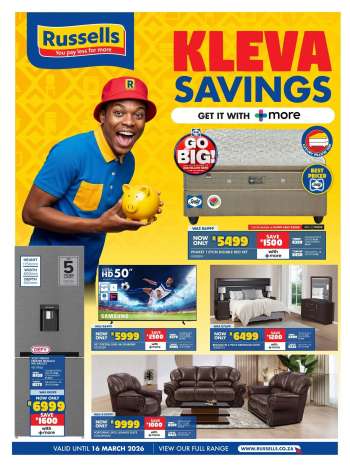 Russells catalogue  - 19/02/2026 - 16/03/2026.