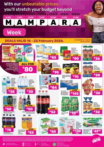 Game catalogue  - 16/02/2026 - 22/02/2026.