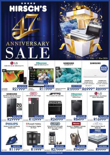 Hirsch's catalogue  - 17/02/2026 - 17/03/2026.