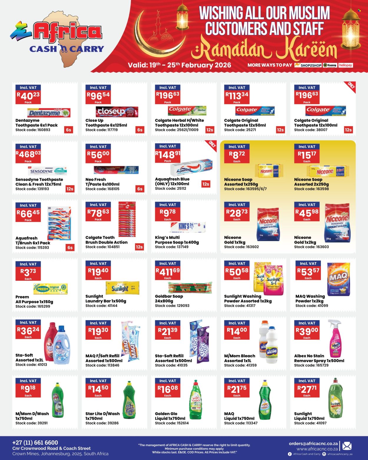 Africa Cash & Carry specials - 19/02/2026 - 25/02/2026. Page 11