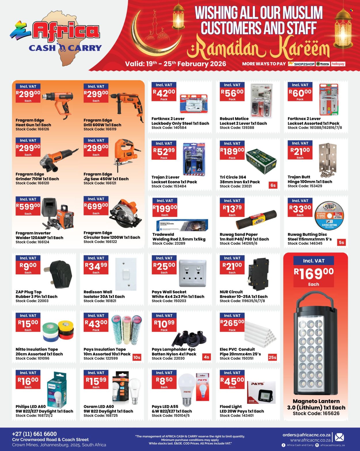 Africa Cash & Carry specials - 19/02/2026 - 25/02/2026. Page 25