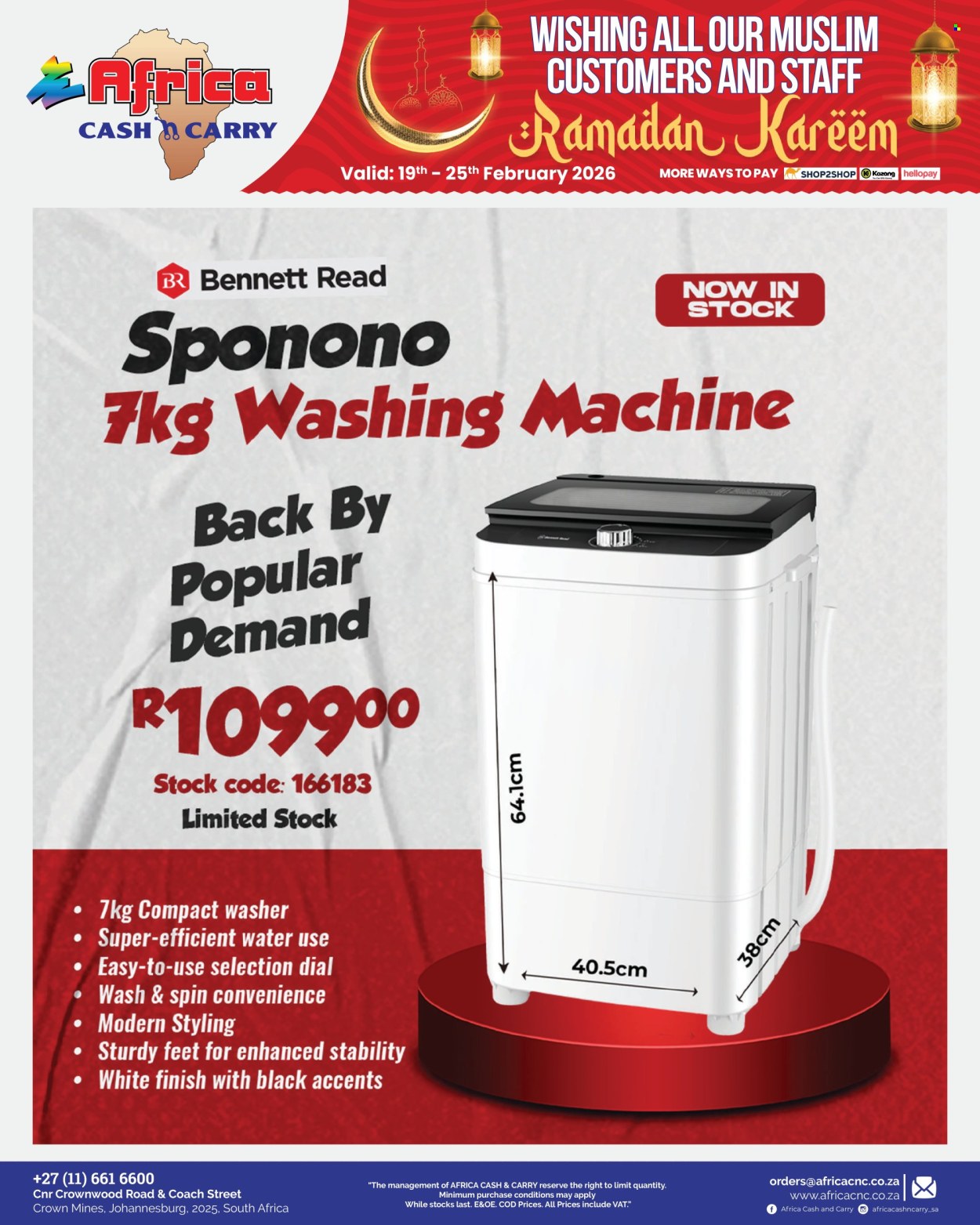 Africa Cash & Carry specials - 19/02/2026 - 25/02/2026. Page 40