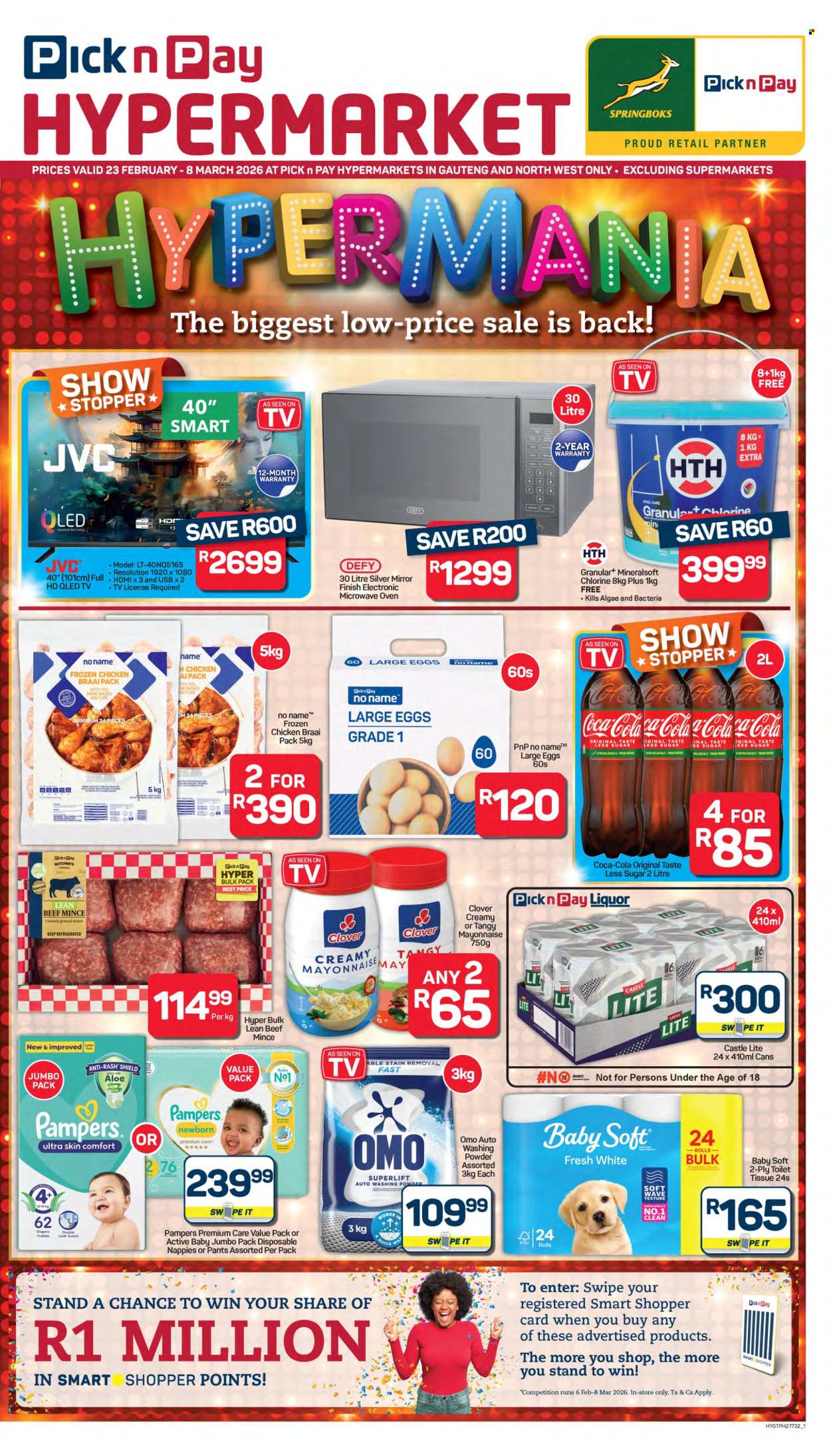 Pick n Pay Hypermarket specials - 23/02/2026 - 08/03/2026. Page 1