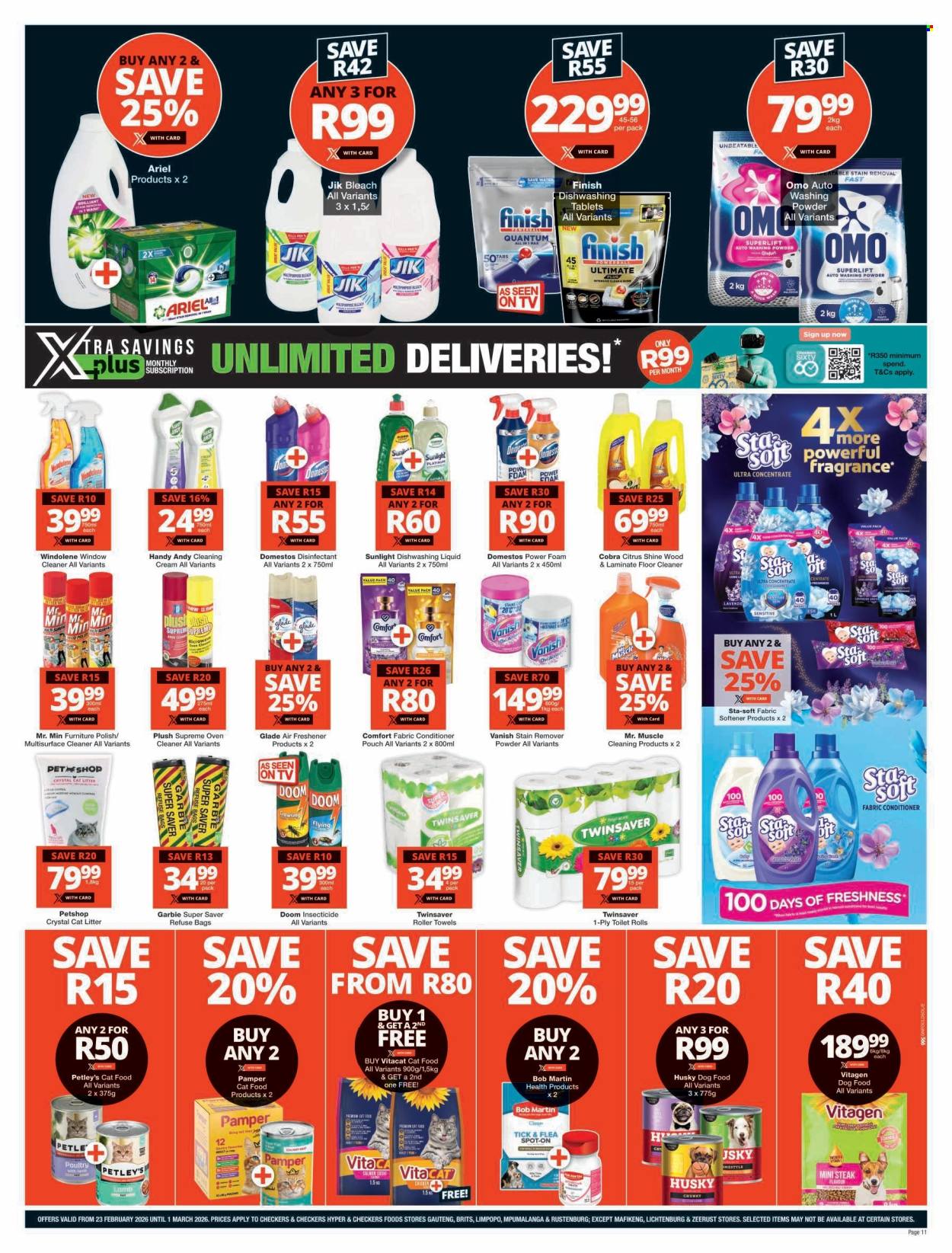 Checkers specials - 23/02/2026 - 01/03/2026. Page 11