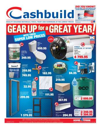 Cashbuild catalogue  - 23/02/2026 - 22/03/2026.