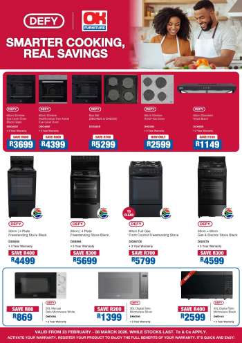 OK Furniture catalogue  - 23/02/2026 - 08/03/2026.