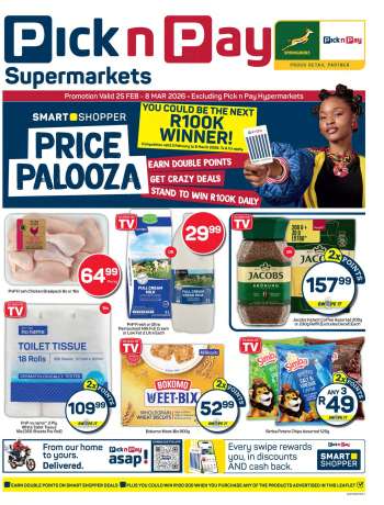 Pick n Pay catalogue  - 25/02/2026 - 08/03/2026.