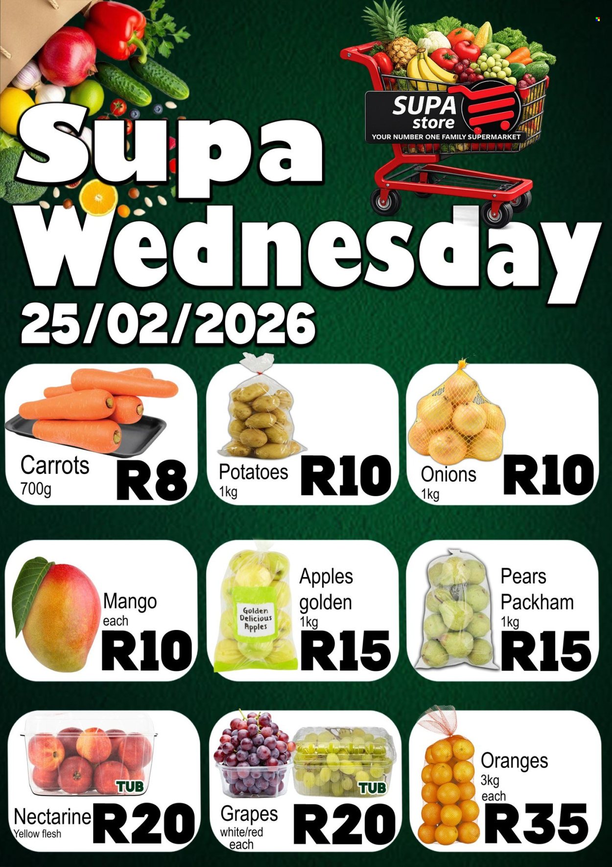 Supa Store specials - 25/02/2026 - 25/02/2026. Page 1
