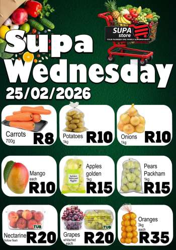 Supa Store catalogue  - 25/02/2026 - 25/02/2026.
