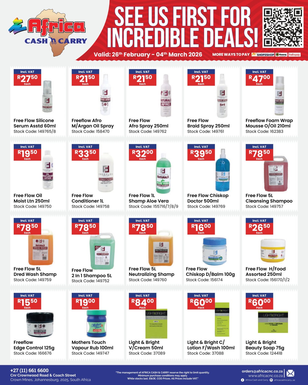 Africa Cash & Carry specials - 26/02/2026 - 04/03/2026. Page 32