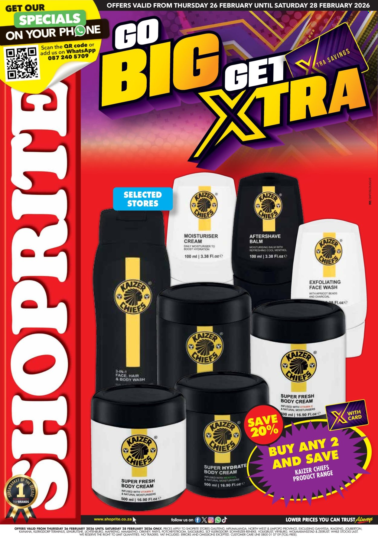Shoprite specials - 26/02/2026 - 28/02/2026. Page 1