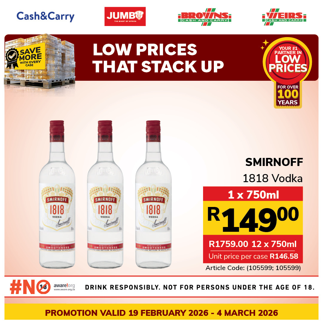 Jumbo Cash & Carry specials - 19/02/2026 - 04/03/2026. Page 17