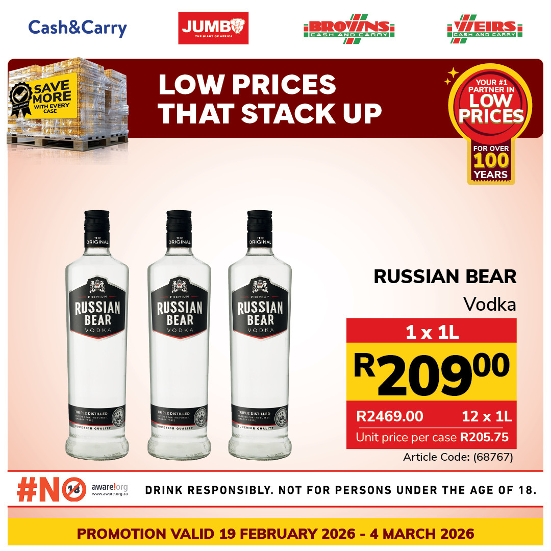 Jumbo Cash & Carry specials - 19/02/2026 - 04/03/2026. Page 18