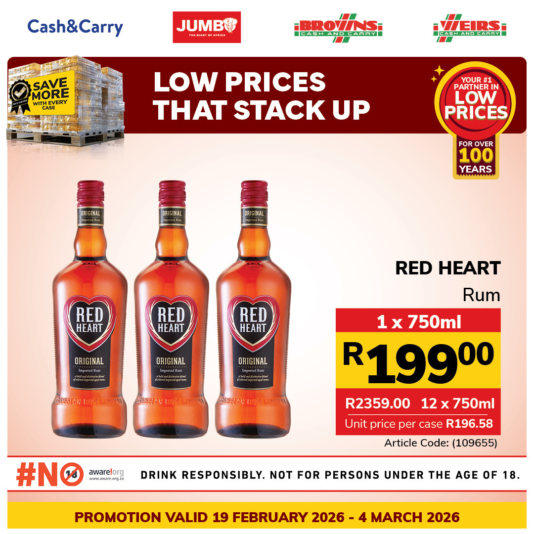 Jumbo Cash & Carry specials - 19/02/2026 - 04/03/2026. Page 19