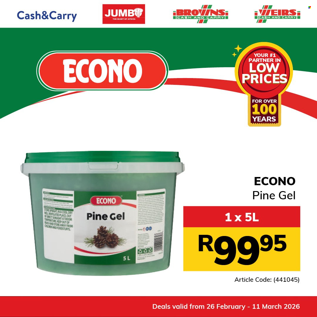 Jumbo Cash & Carry specials - 26/02/2026 - 11/03/2026. Page 15