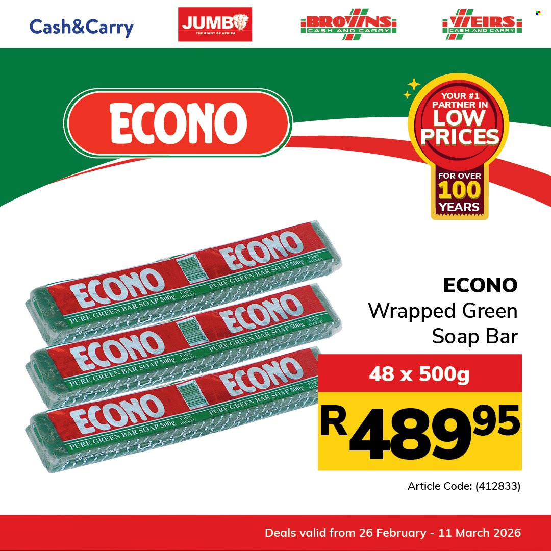 Jumbo Cash & Carry specials - 26/02/2026 - 11/03/2026. Page 16
