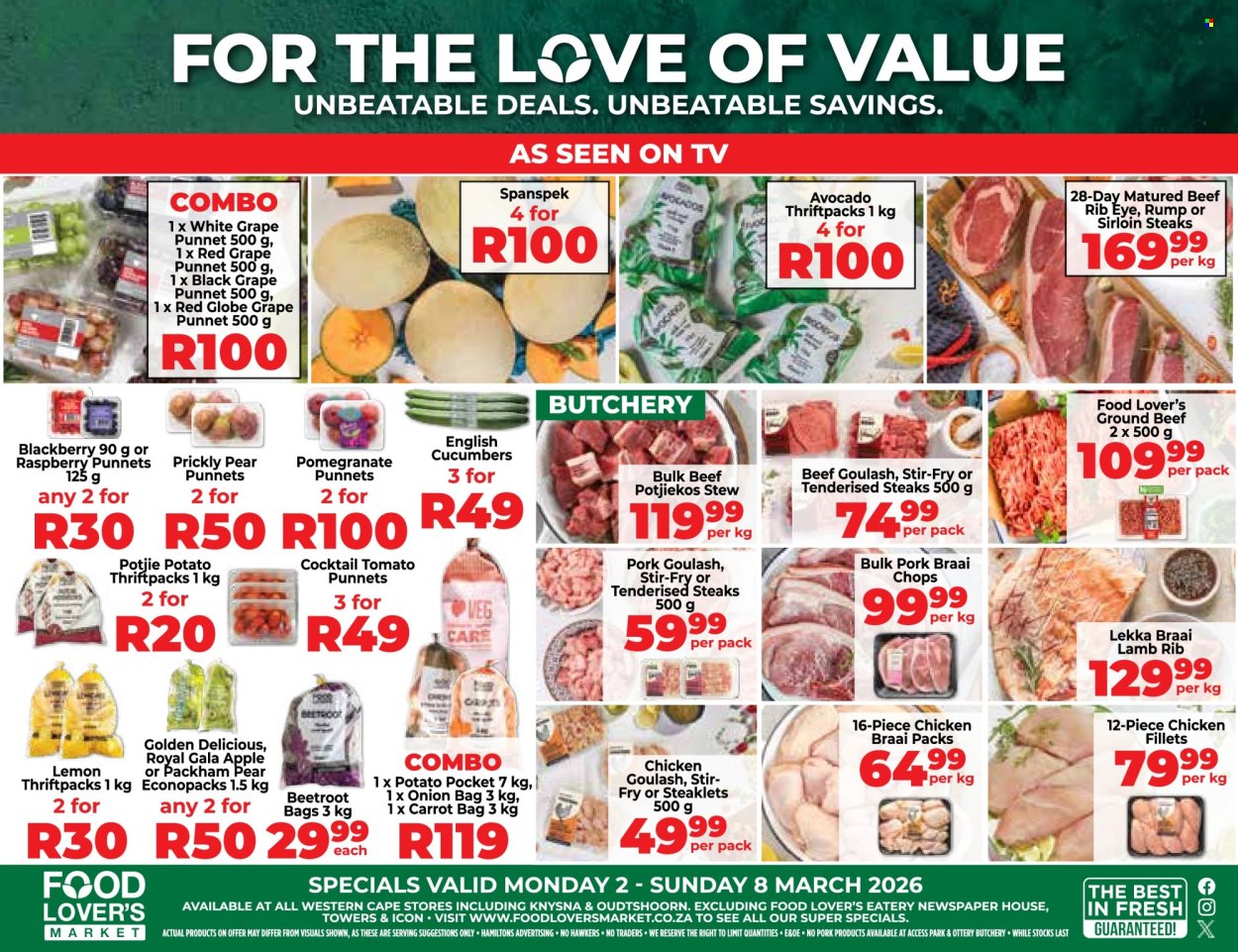 Food Lover's Market specials - 02/03/2026 - 08/03/2026. Page 1
