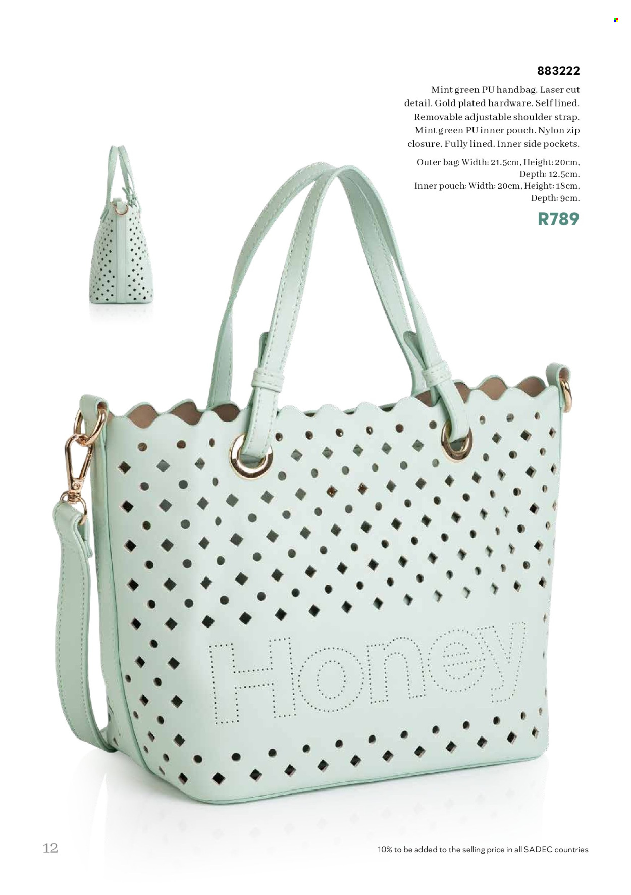 Honey specials. Page 12