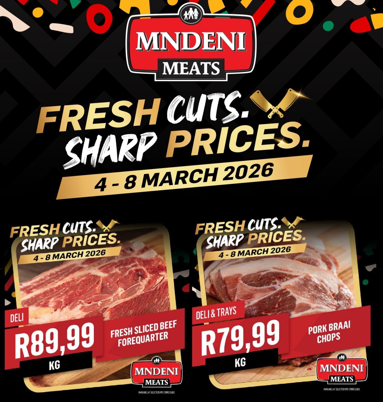 Mndeni Meats specials - 04/03/2026 - 08/03/2026. Page 1