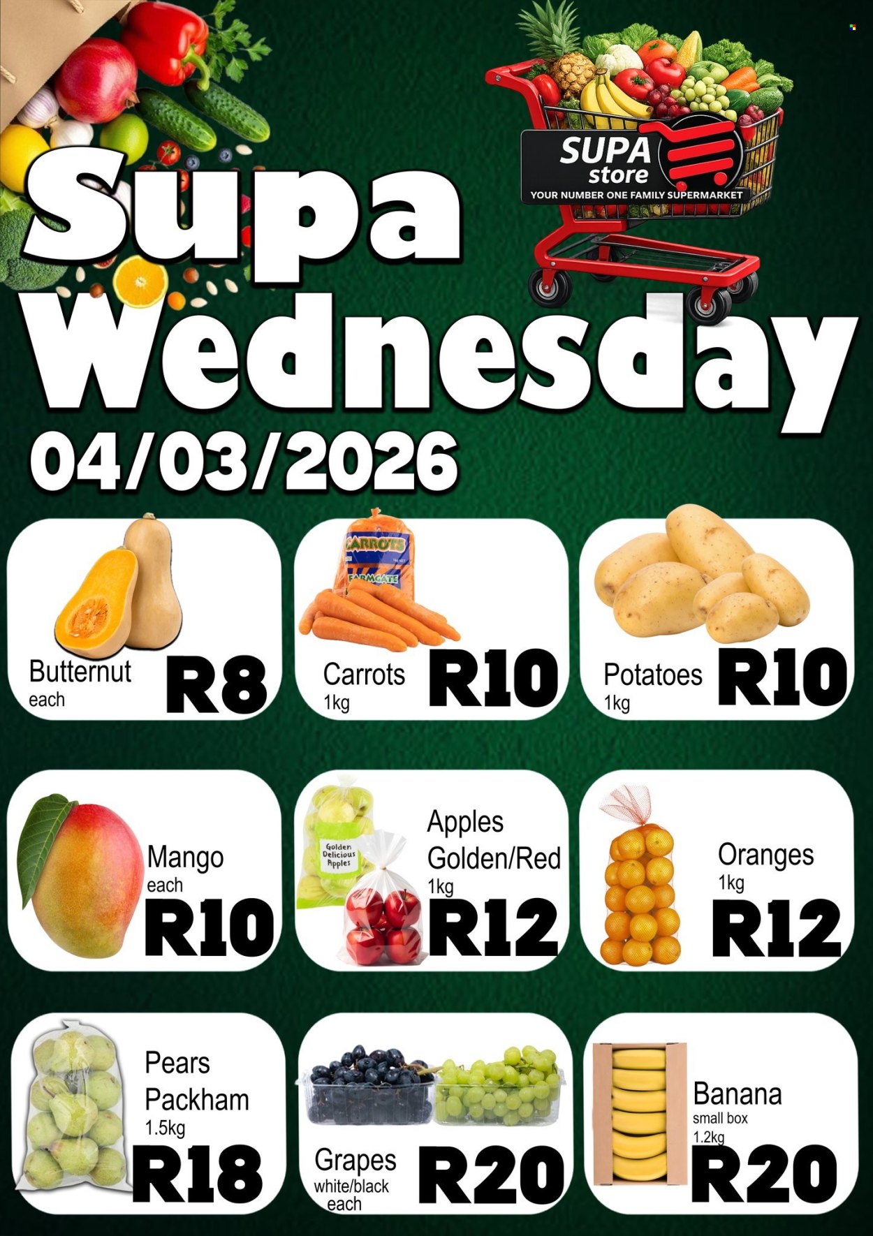 Supa Store specials - 04/03/2026 - 04/03/2026. Page 1
