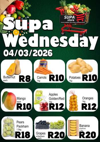 Supa Store catalogue  - 04/03/2026 - 04/03/2026.