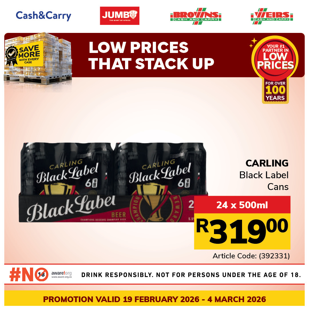 Jumbo Cash & Carry specials - 19/02/2026 - 04/03/2026. Page 4