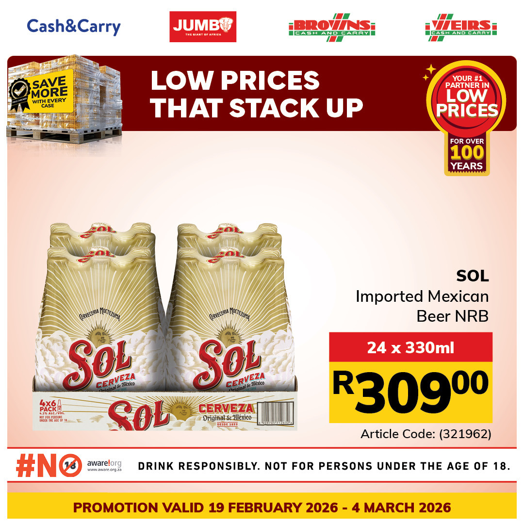 Jumbo Cash & Carry specials - 19/02/2026 - 04/03/2026. Page 6