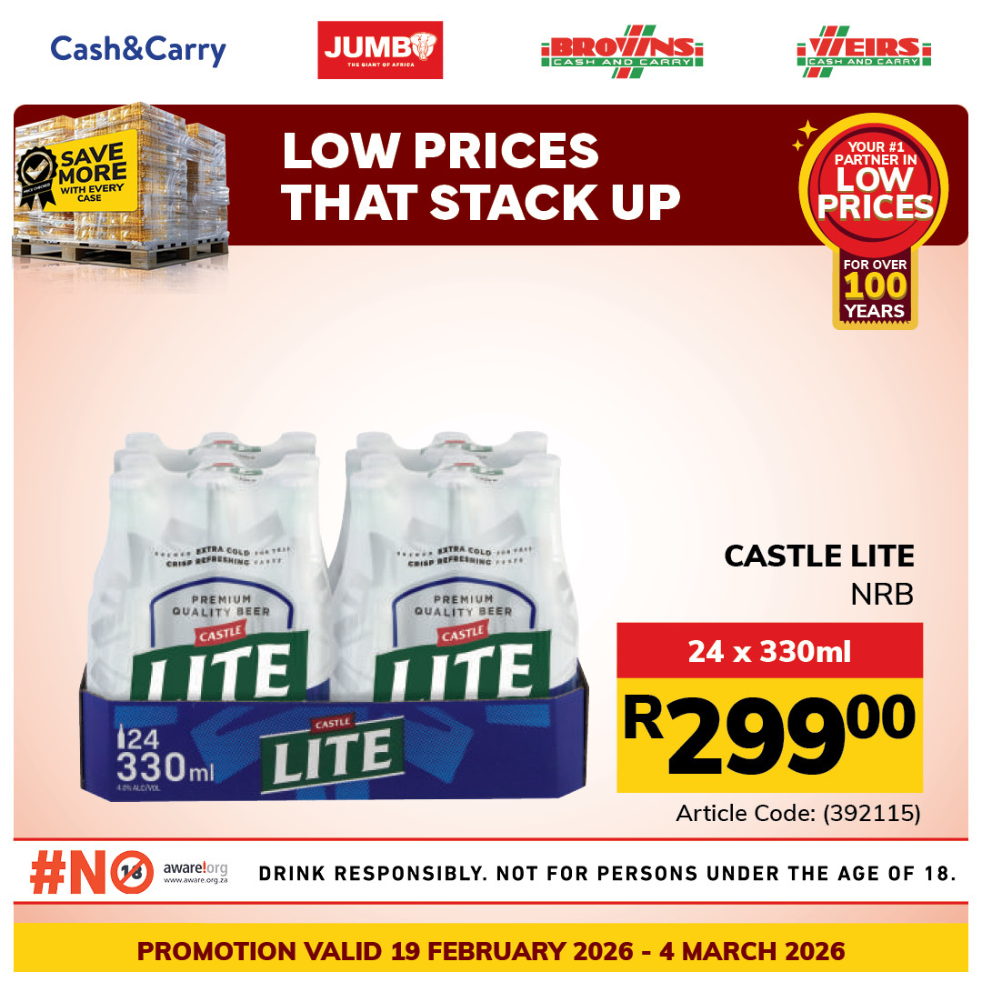 Jumbo Cash & Carry specials - 19/02/2026 - 04/03/2026. Page 7
