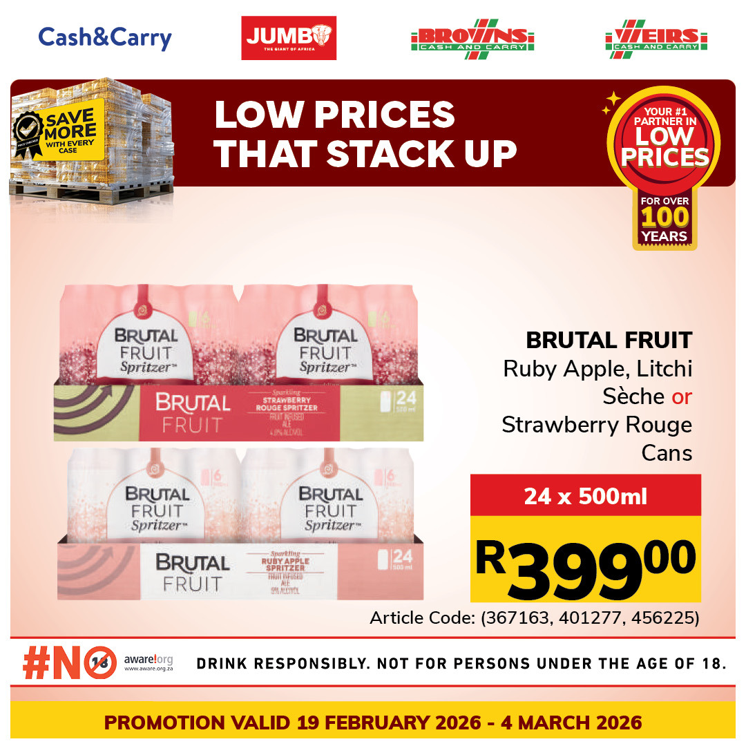 Jumbo Cash & Carry specials - 19/02/2026 - 04/03/2026. Page 11