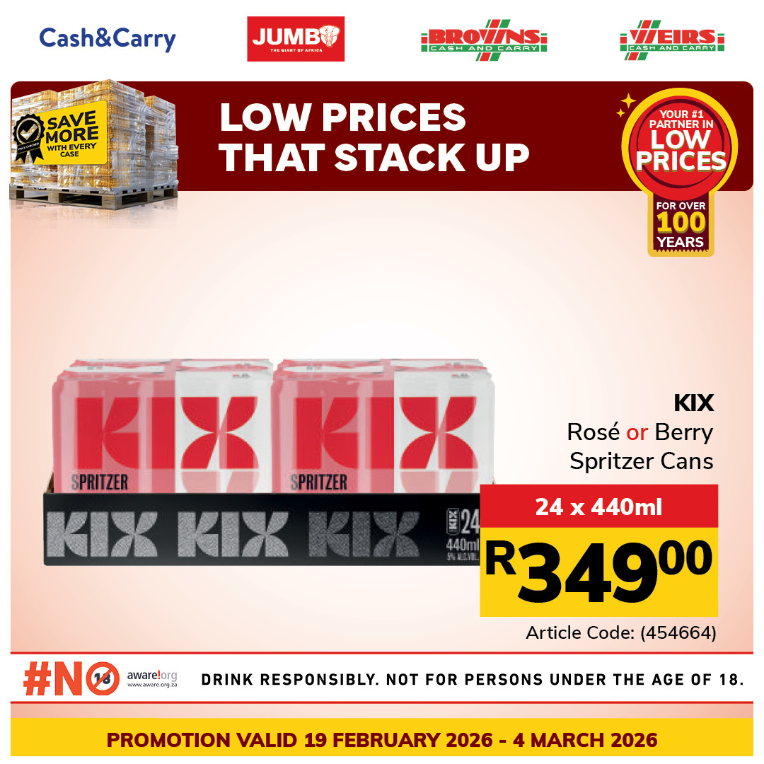 Jumbo Cash & Carry specials - 19/02/2026 - 04/03/2026. Page 12