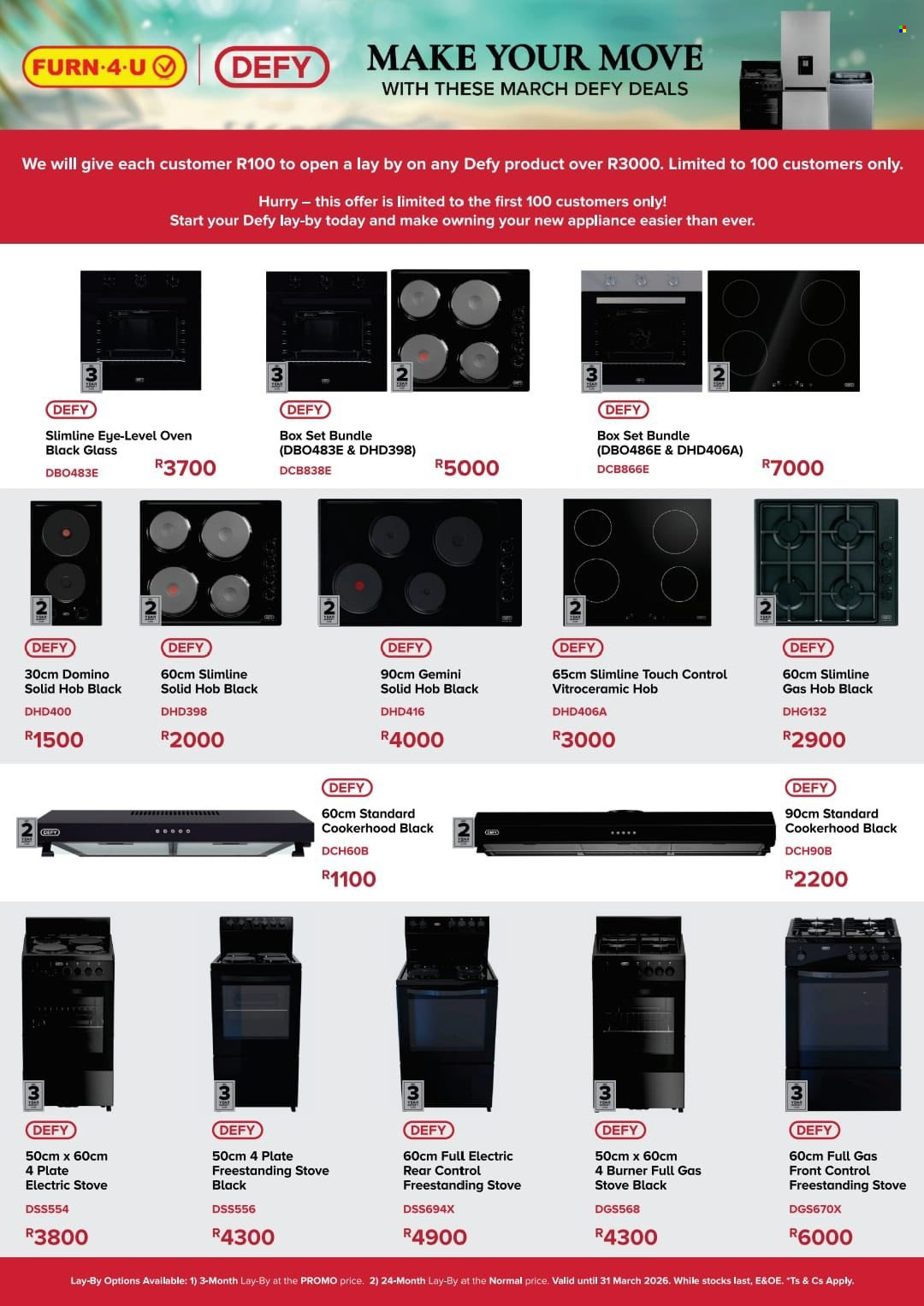 Furn 4 U specials - 04/03/2026 - 31/03/2026. Page 1
