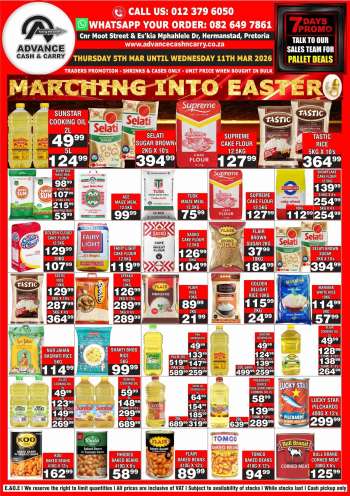 Advance Cash & Carry catalogue  - 05/03/2026 - 11/03/2026.